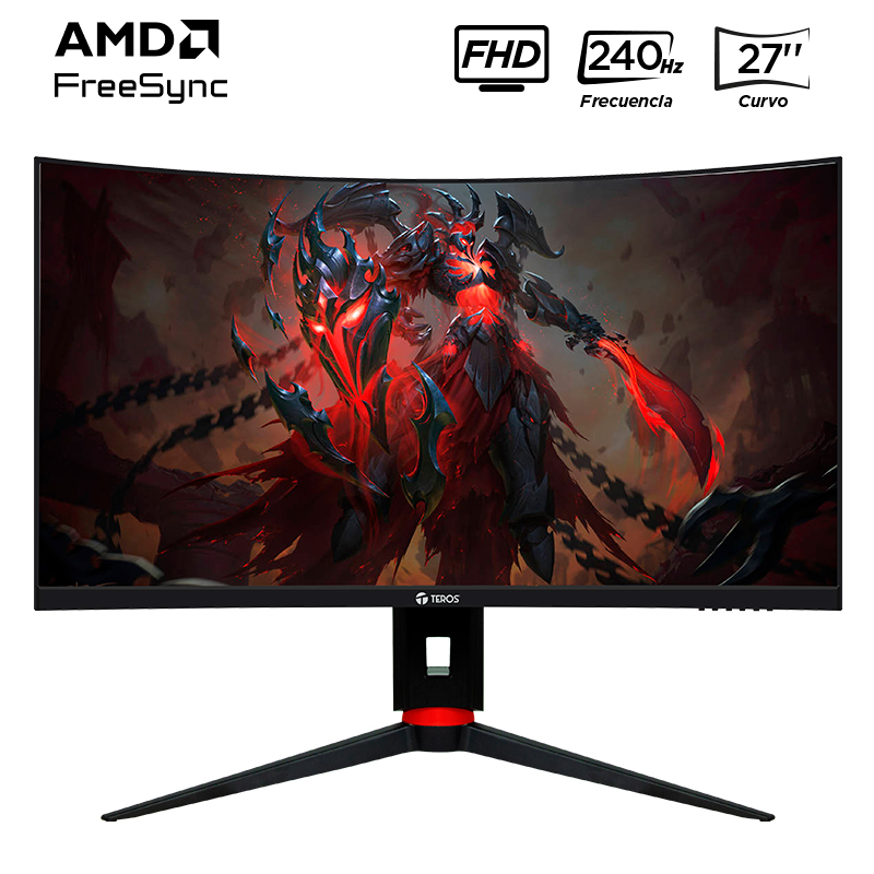 Monitor curvo TEROS TE-2764G, 27"