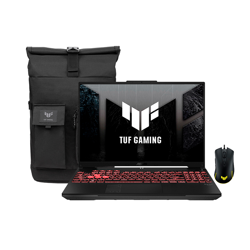 SUS TUF FX607VJB-RL209 F16 16" WUXGA IPS, Core 5 210H hasta 4.8G/8GB DDR5/RTX 3050 6GB