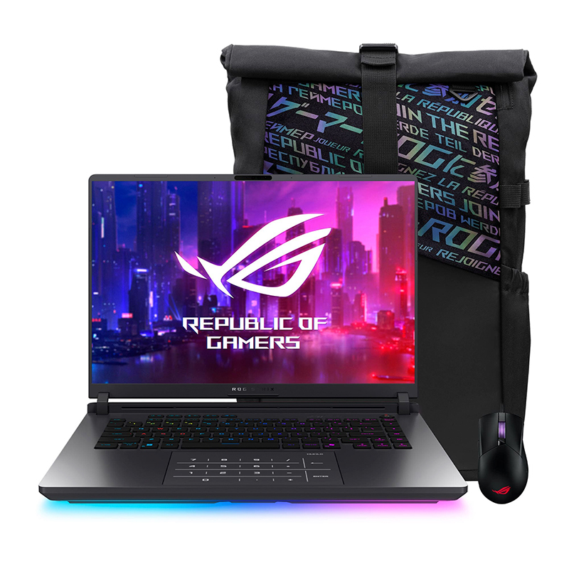 Laptop ASUS ROG Strix G16, 16" WUXGA IPS, Core i9-14900HX 2.2 / 5.8GHz, 16GB DDR5-5600